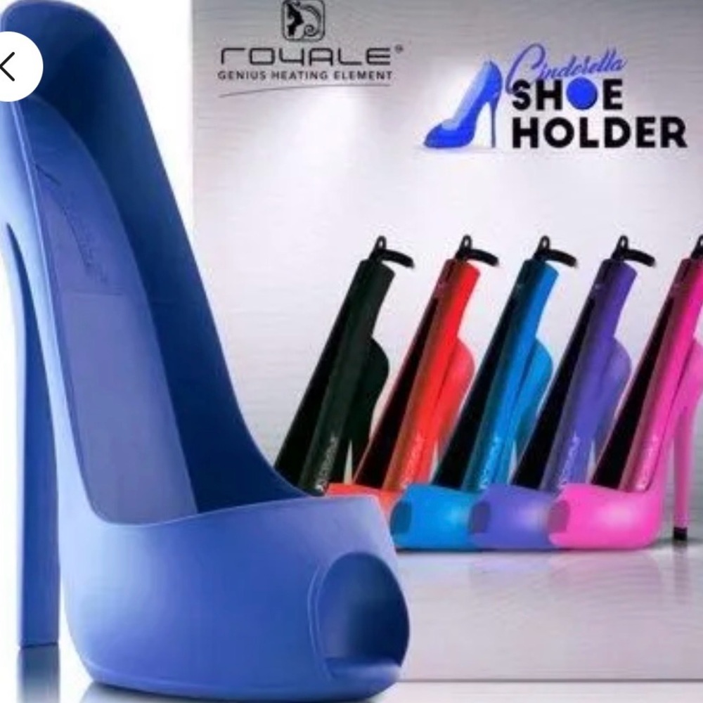 Pink Cinderella Shoe Holder for Hot tools